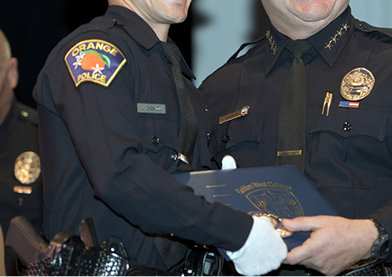 Police Graduation Ceremony-Badges and Patches