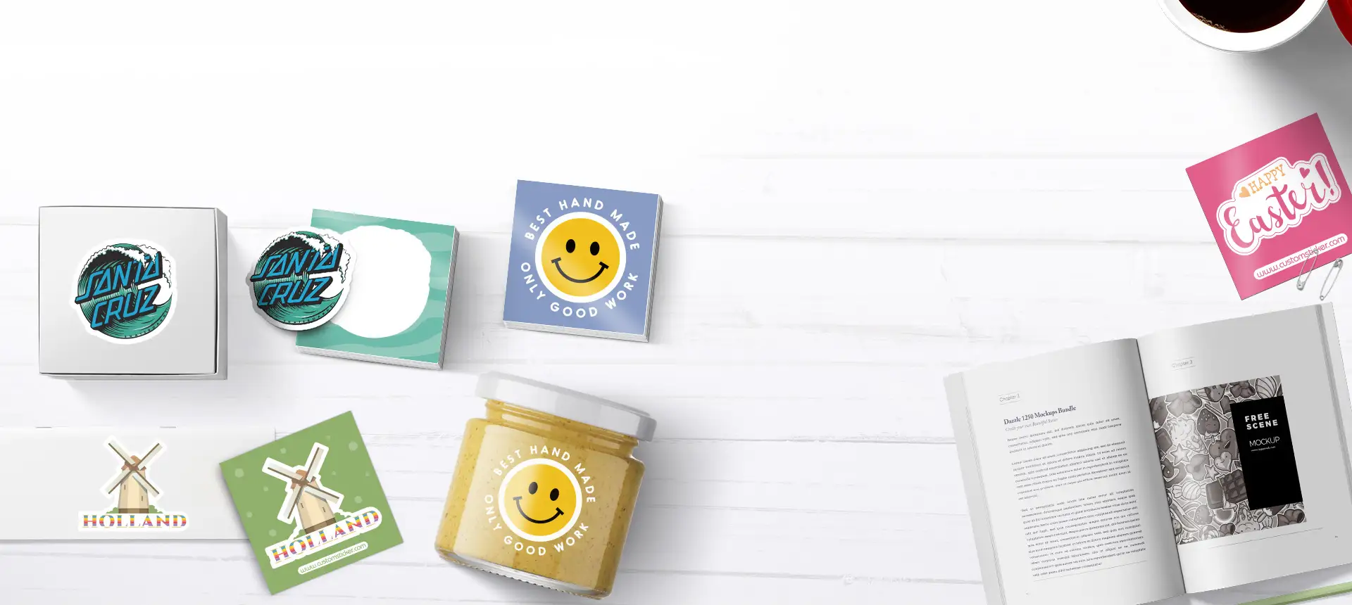 Personalized your kiss cut stickers