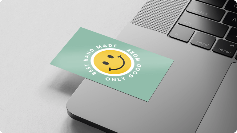 Your own custom rectangle stickers