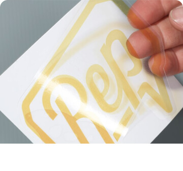 UV Printing for custom clear stickers