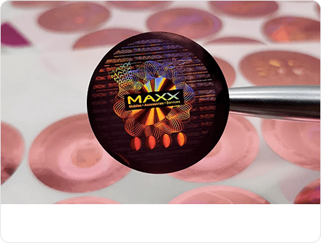 custom holographic stickers for brand protection