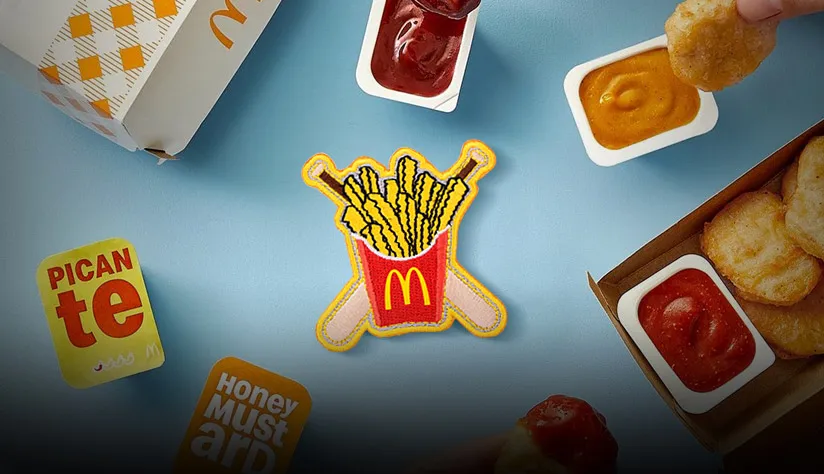 Parches personalizados de McDonald's
