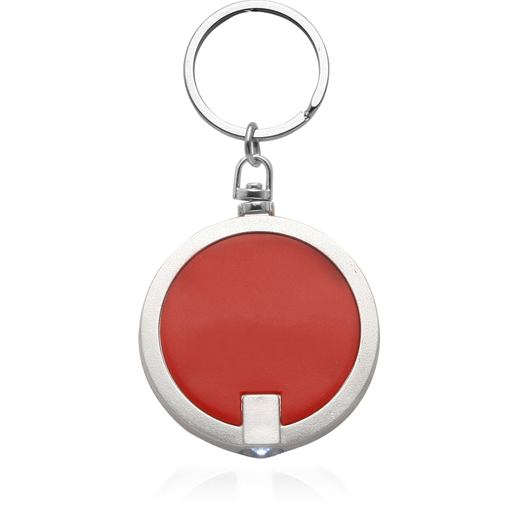 Red Round LED Key Chain