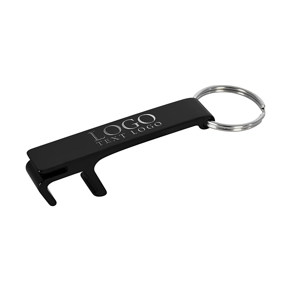 Advertising Knox Key Chain With Phone Holder Black With Logo