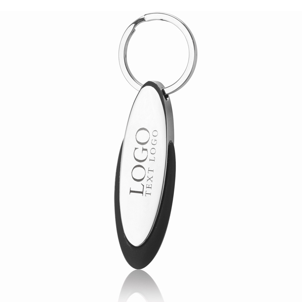 Promotional Oblong Key Chains With Logo