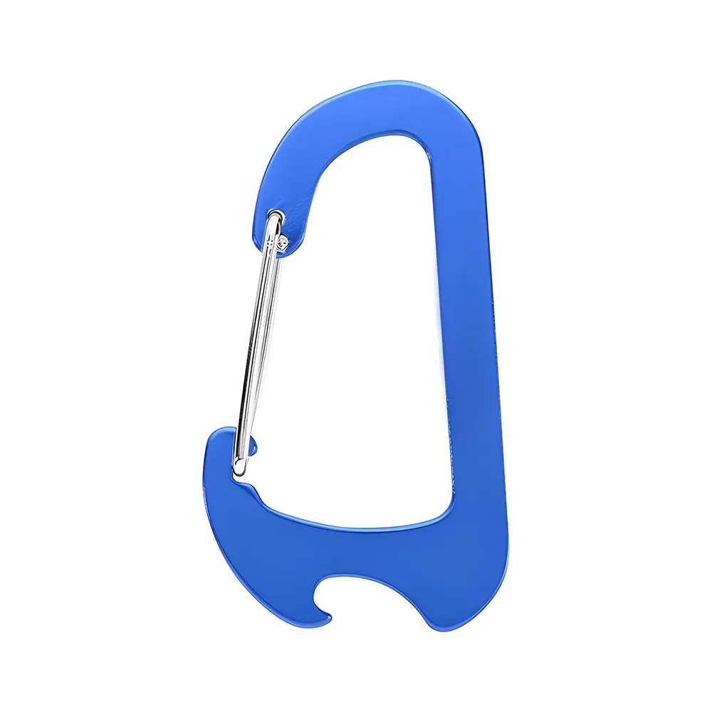 Engraved Everest Carabiner Bottle Opener Blue Engraved Everest Carabiner Bottle Opener Blue