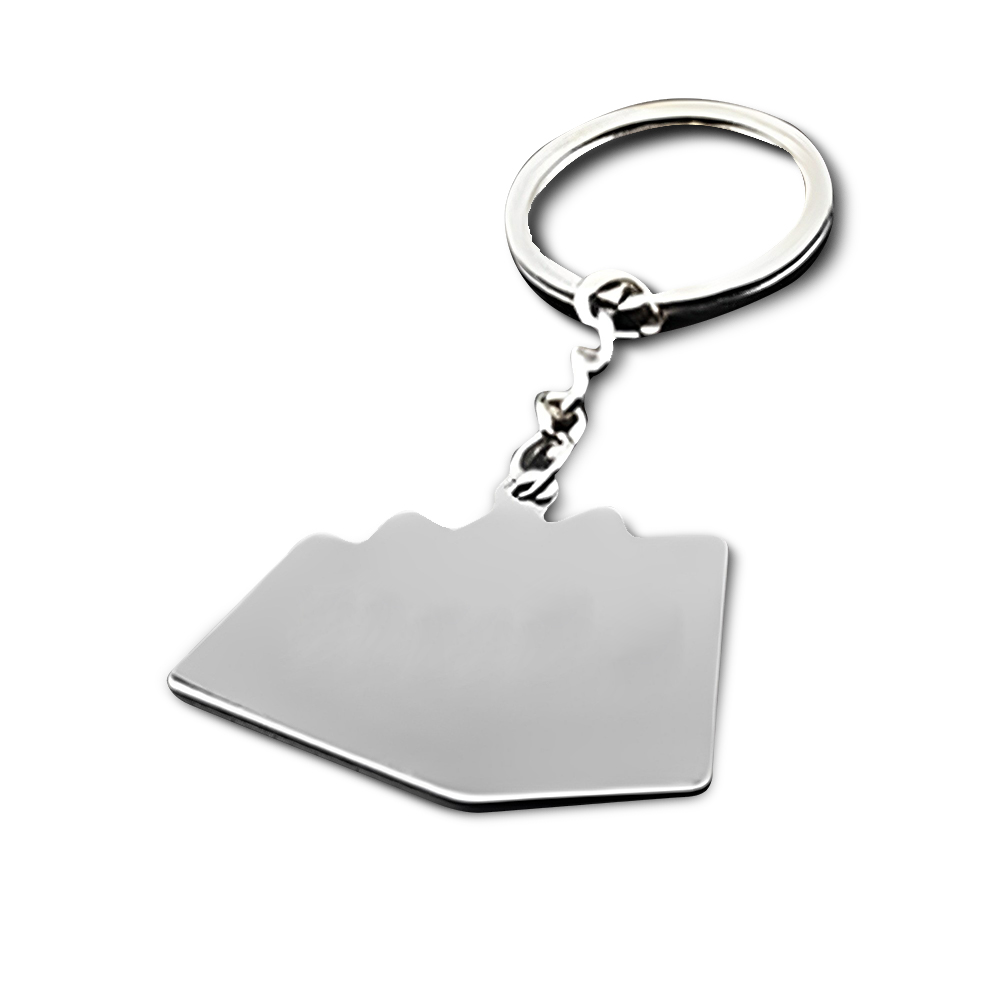 Custom Key Chain With Playing Poker Cards Back