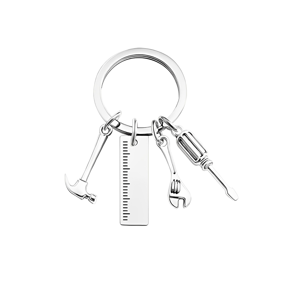 Stainless Steel Keychain Sliver