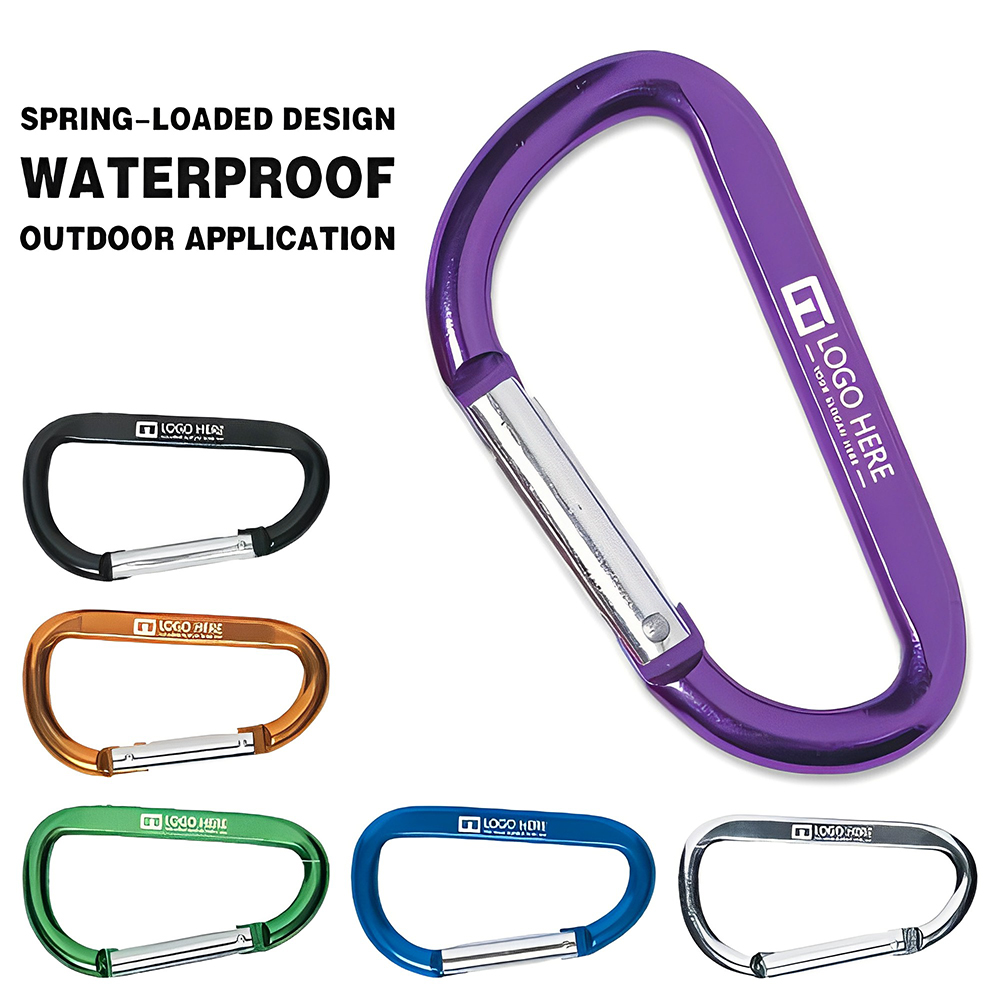 Custom Three Inches Large Carabiner With Logo-Group