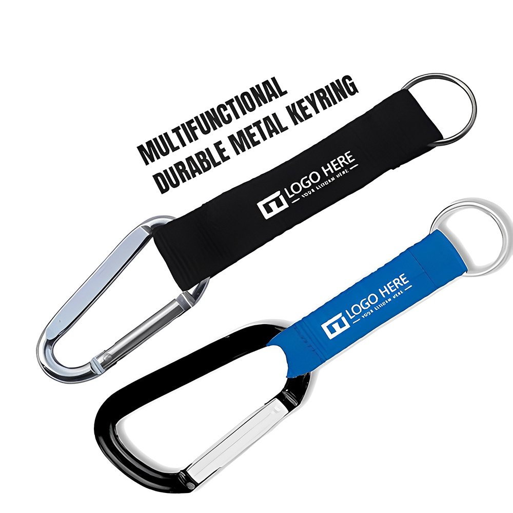 Advertising Polyester Lanyard with Carabiner