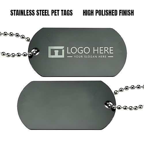 Promotional Dog Tag with Key Ring