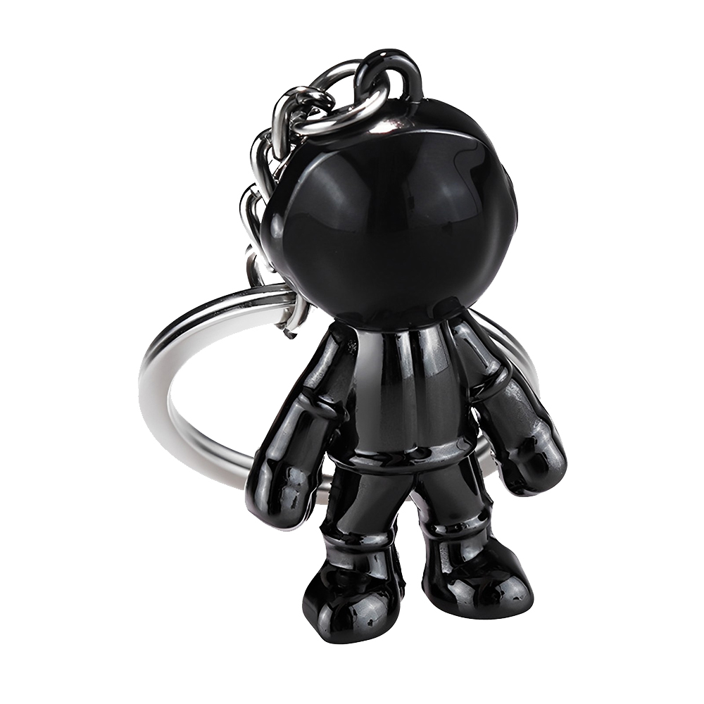 Black Custom 3D Astronaut Key Chain