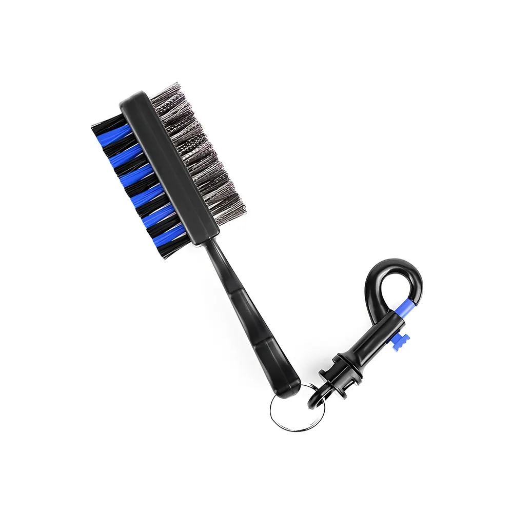 Golf Club Brush With Hook Blue Golf Club Brush With Hook Blue