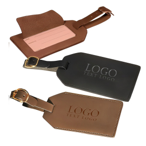 Advertising Grand Central Luggage Tag (Sueded Full-Grain Leather)