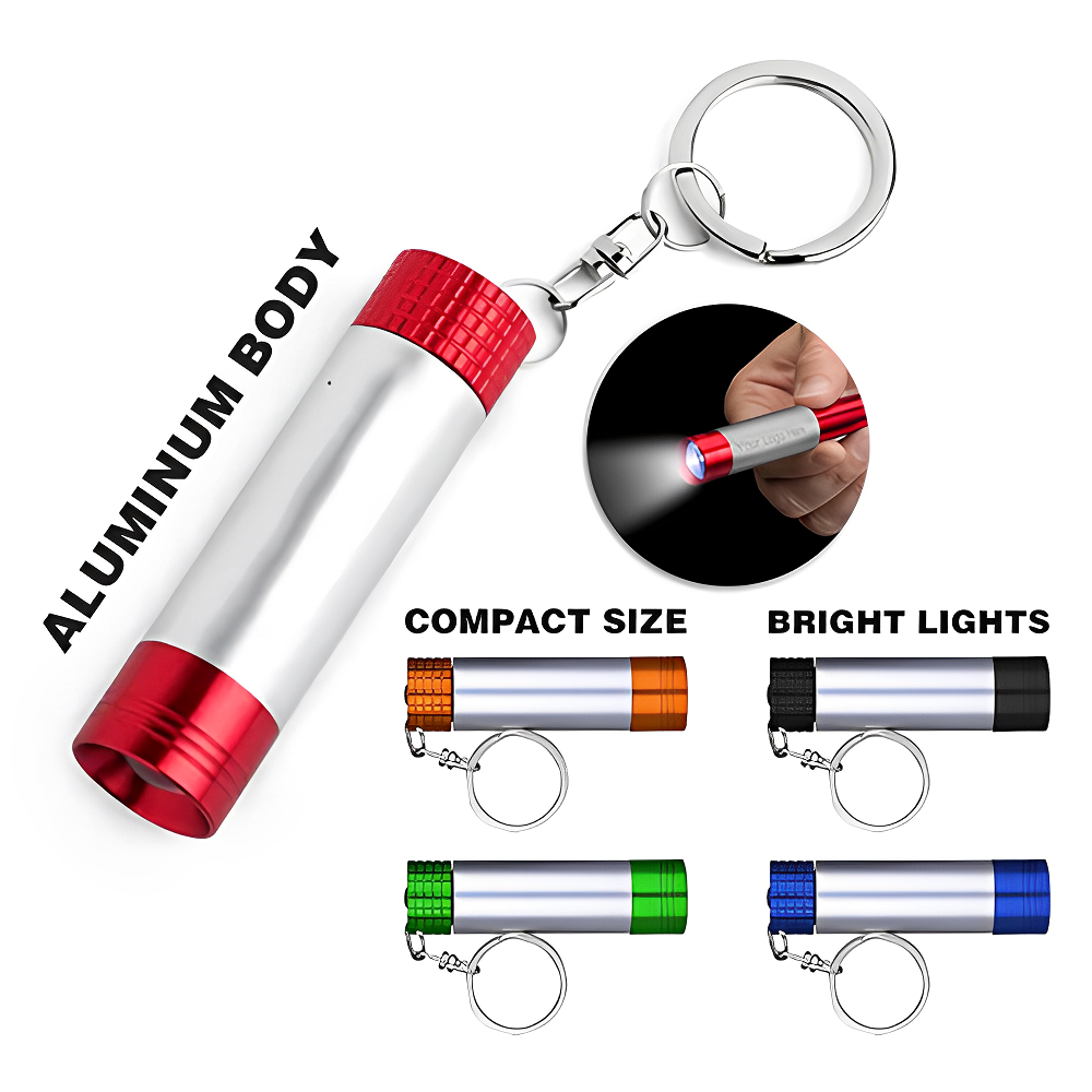 Spotlight Flashlight Keychain-Group