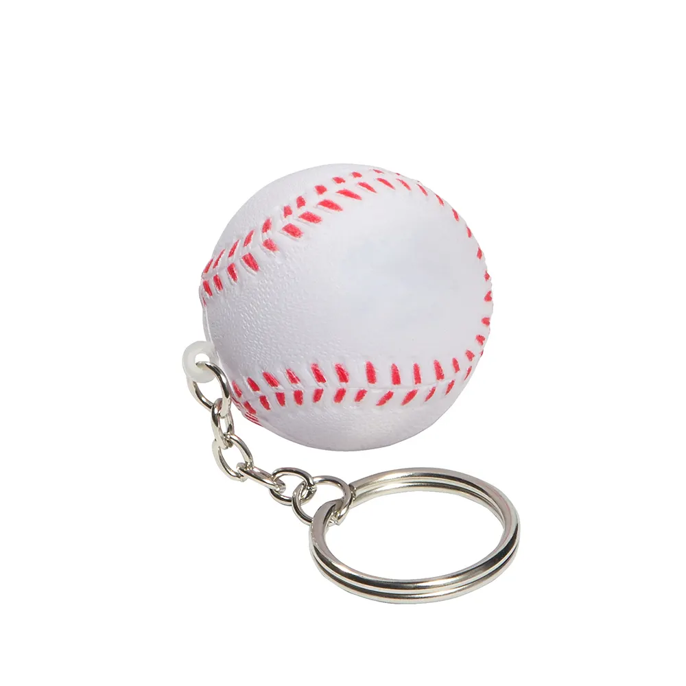 Baseball Stress Reliever Keychains Front Baseball Stress Reliever Keychains Front