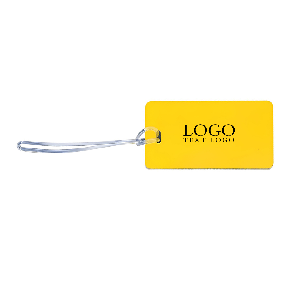 Hi-Flyer Luggage Tag Yellow With Logo