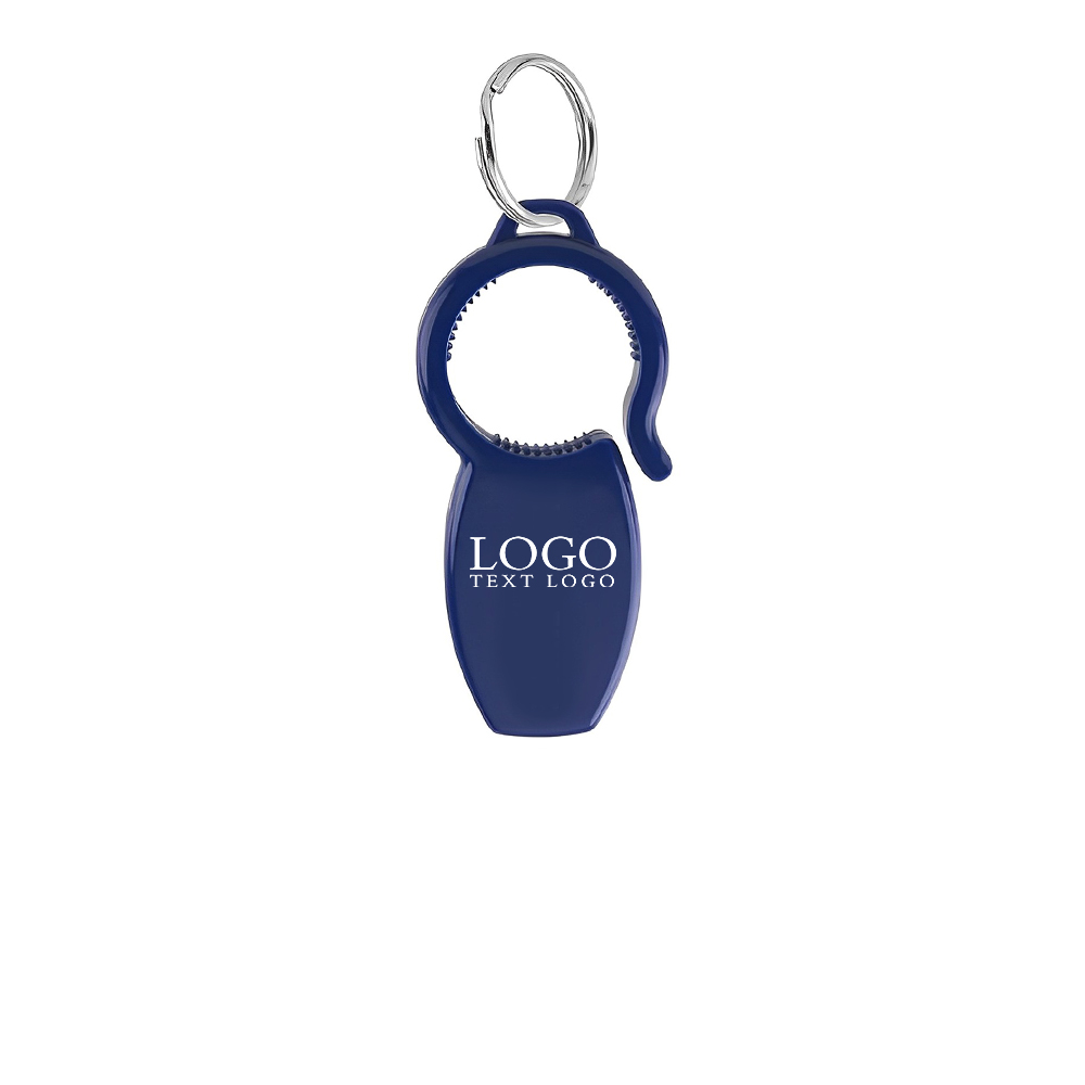 Colored Triple Banger Bottle Opener Blue With Logo
