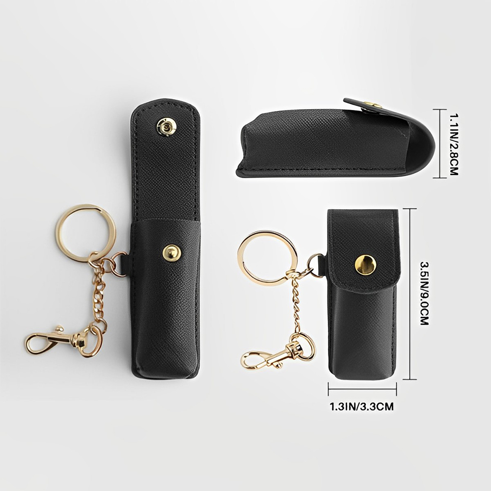 Lipstick Keychain Holder Size
