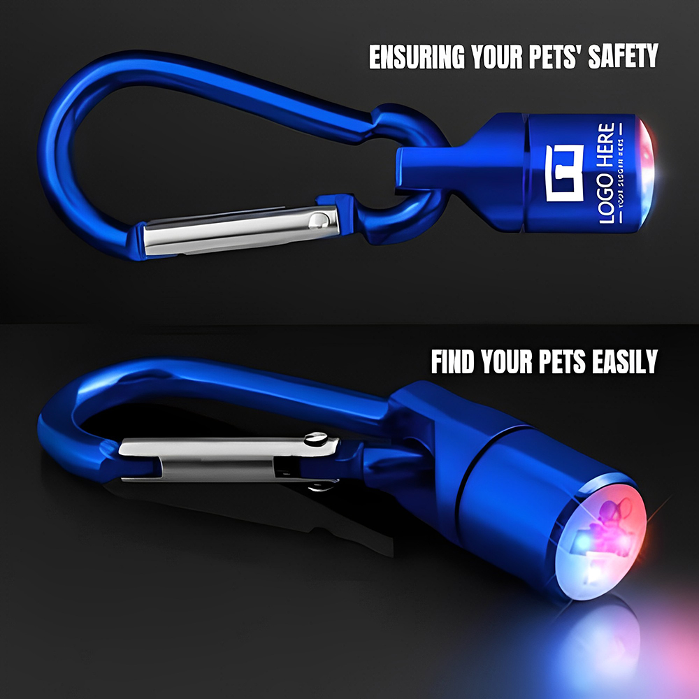 Flashing Light Pet Collar Tag With Tag-Group