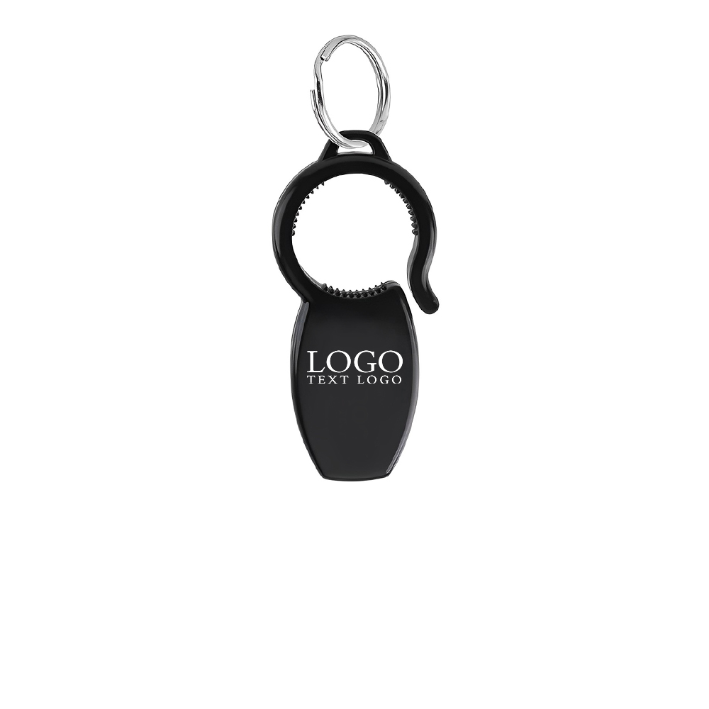 Colored Triple Banger Bottle Opener Black With Logo
