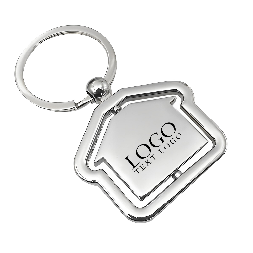 Metal House Keychain Affordable