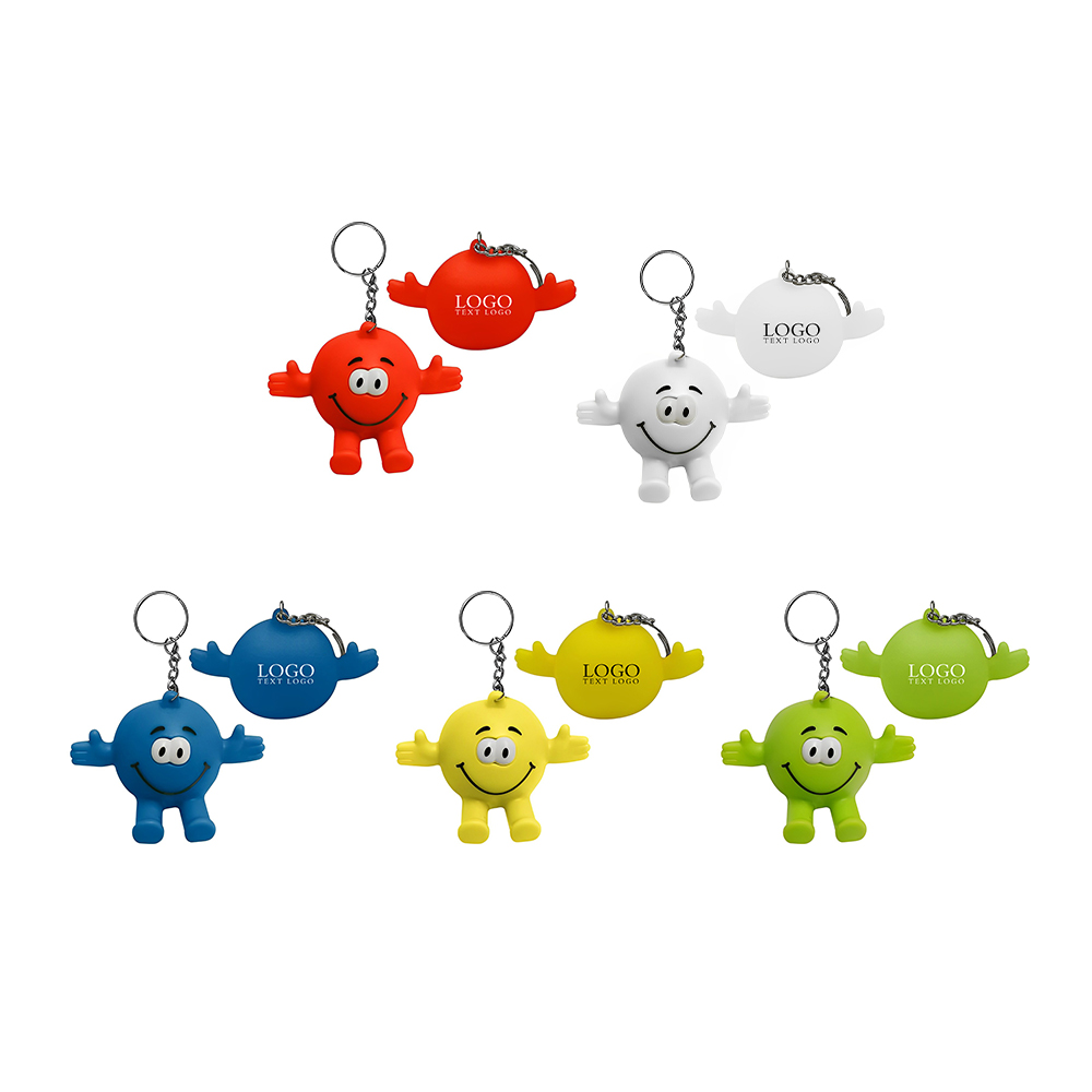 Eye Poppers Stress Reliever Key Ring Phone Stand Group With Logo 1