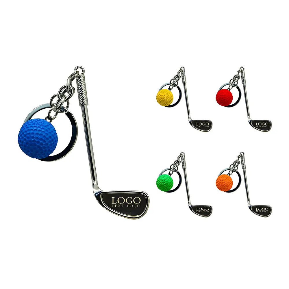 Promotional Golf Clubs Keychains