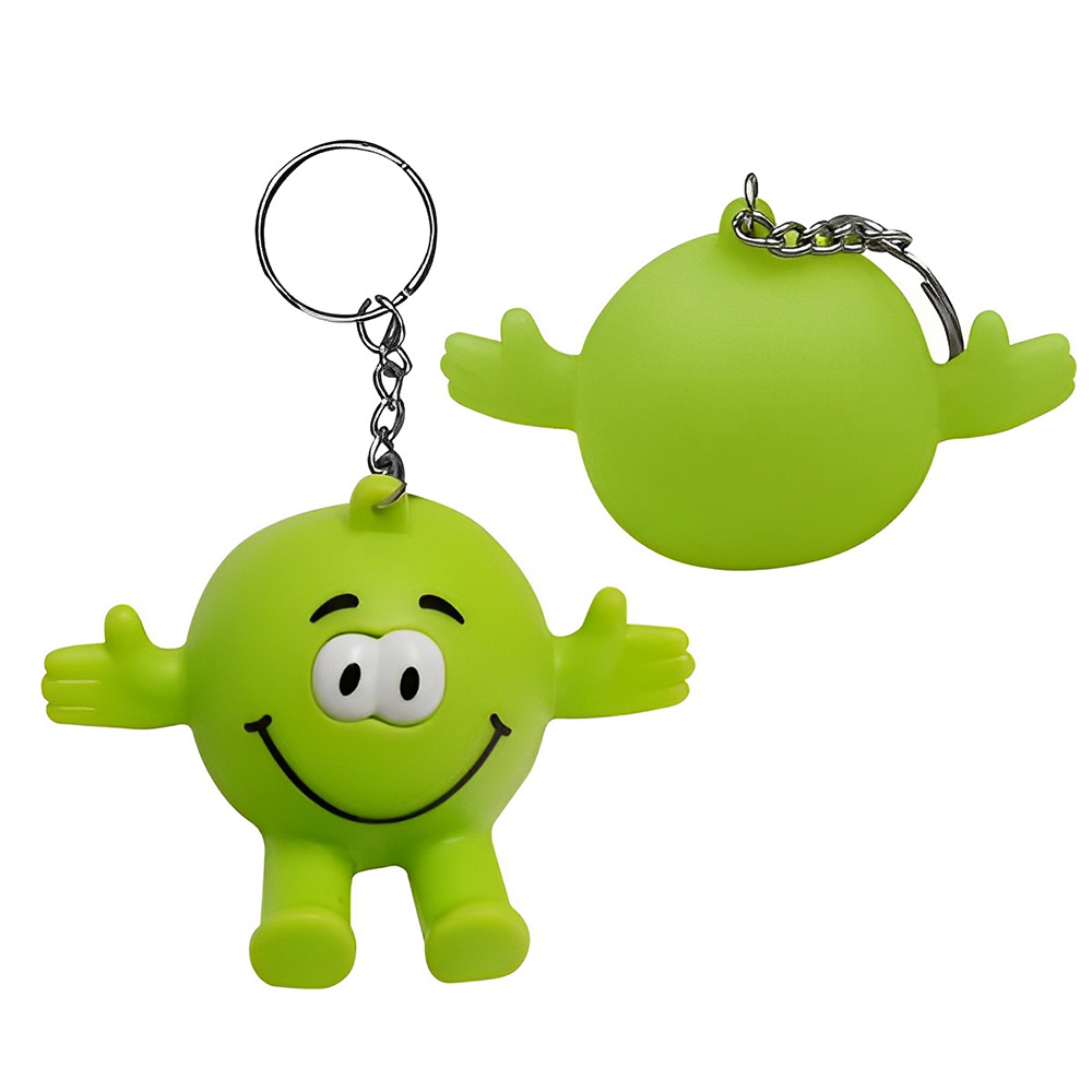 Eye Poppers Stress Reliever Key Ring Phone Stand Lime