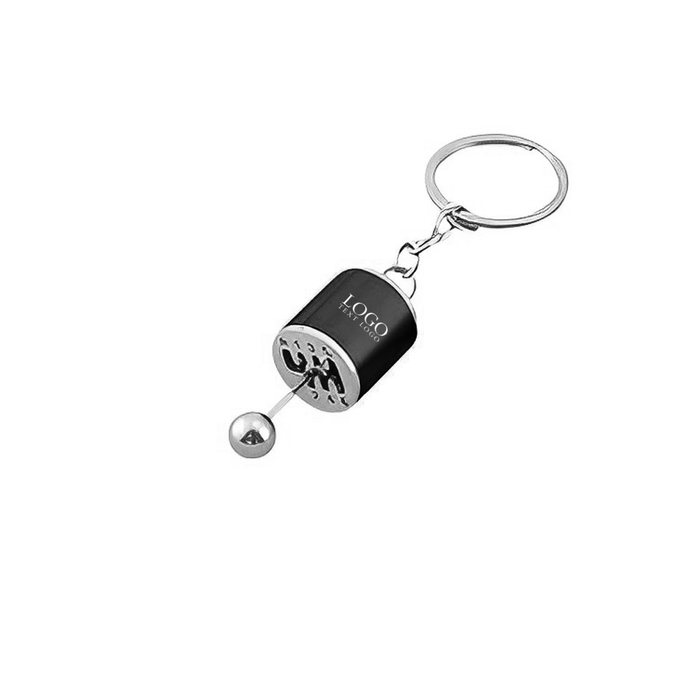 Auto Part Model Gear Box Keychain Black With Logo