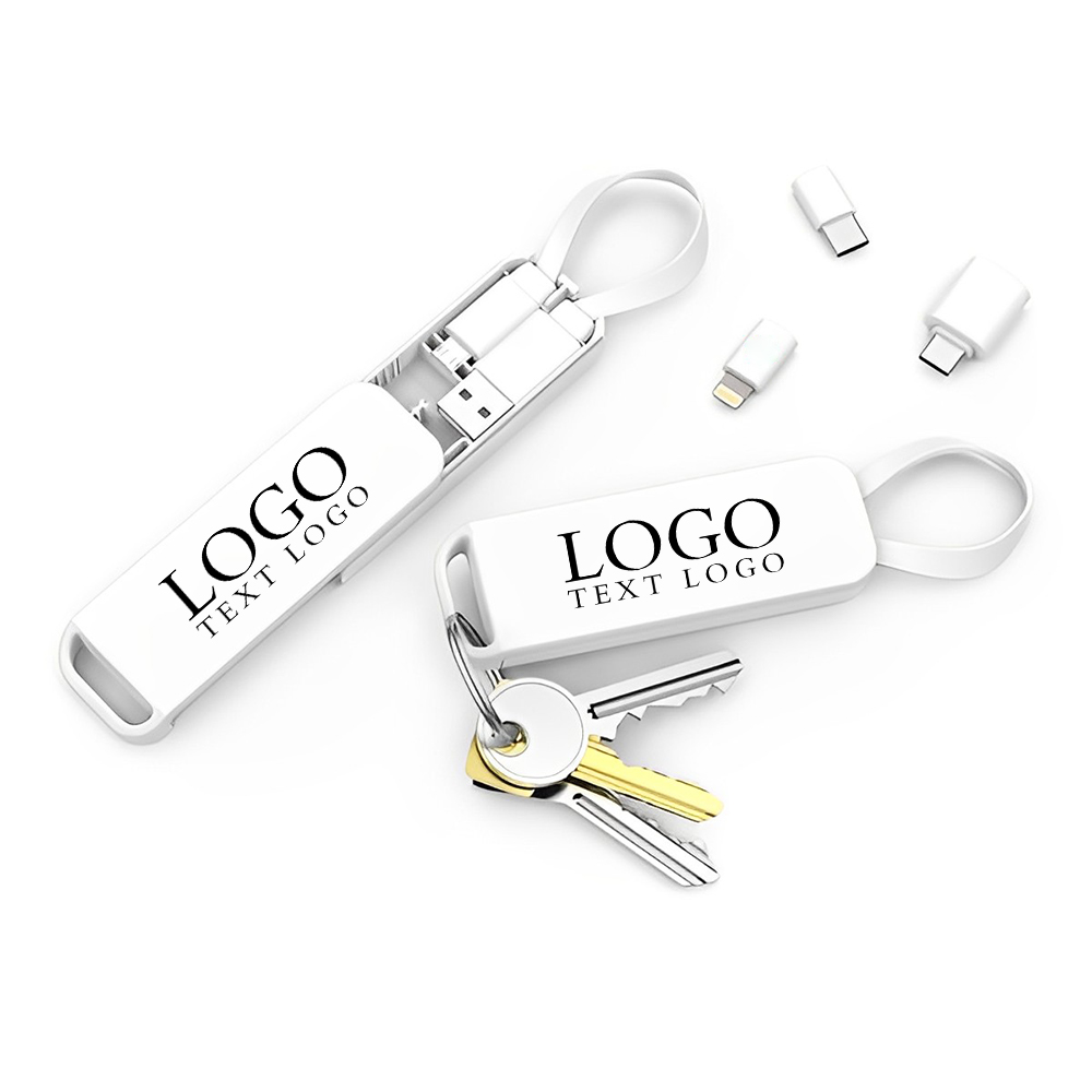 Plastic Key Holders Cablekit Front Logo
