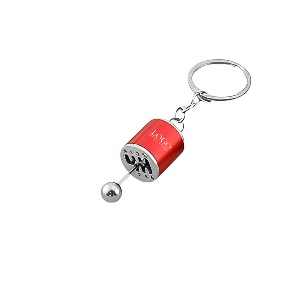 Auto Part Model Gear Box Keychain Red With Logo