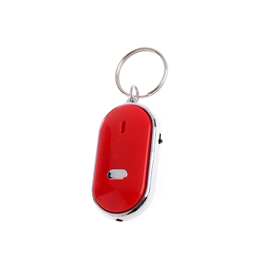 Red Anti-lost Whistle Key Ring Finder Tracker