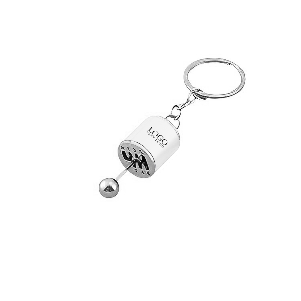 Auto Part Model Gear Box Keychain Silver With Logo