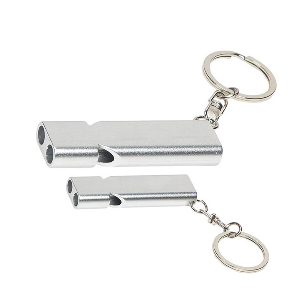 Silver Quick-Alert Safety Whistle