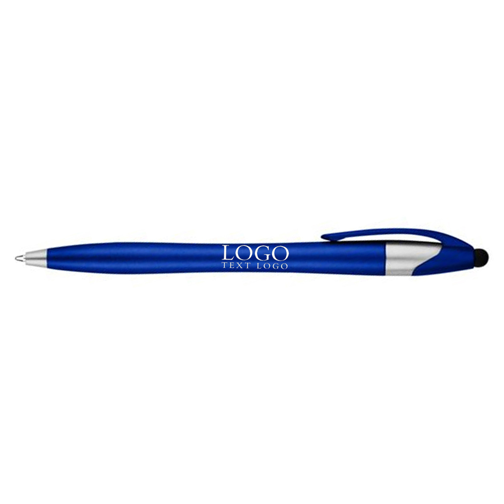 Branded Dart Malibu Stylus Pen Blue With Logo
