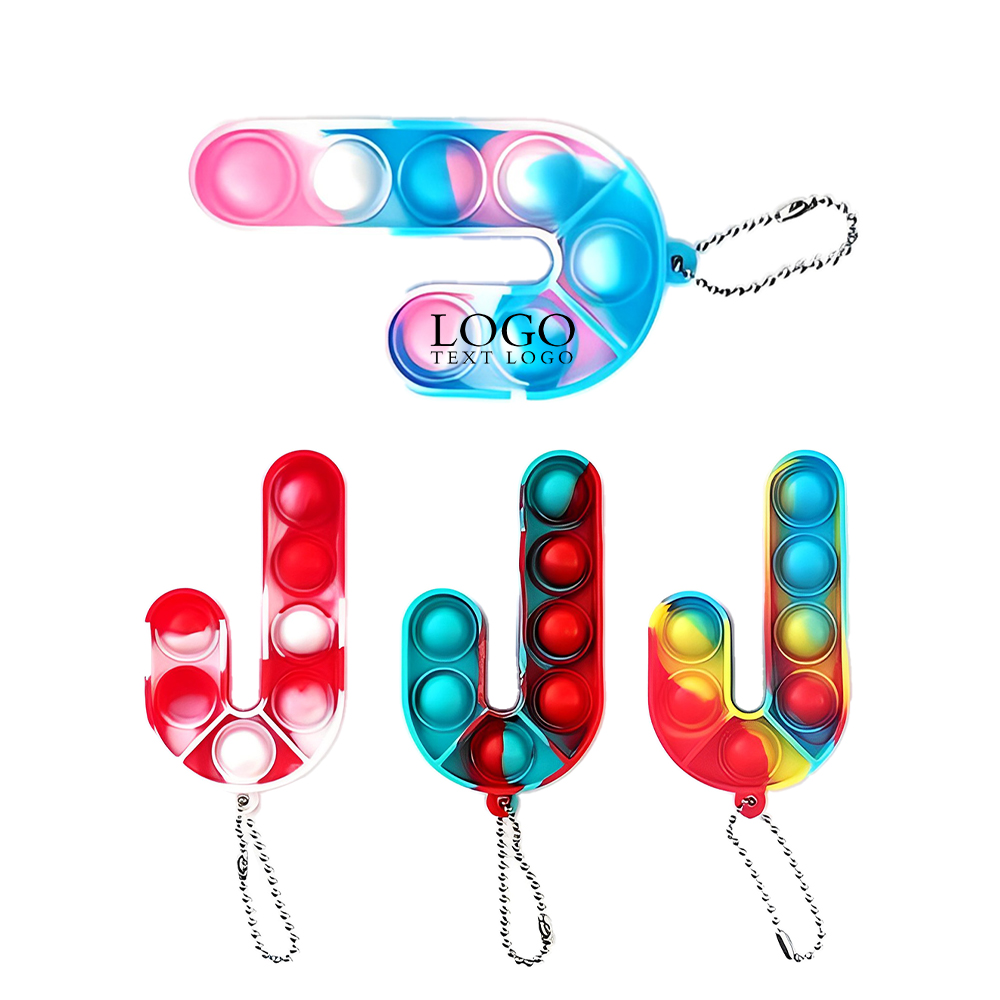 Pop Bubble Toy Keychain Group Logo