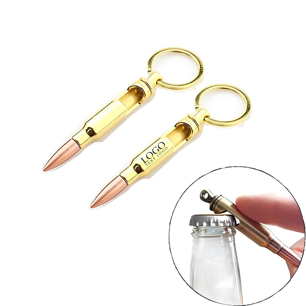 Bullet Bottle Opener Keychain Group