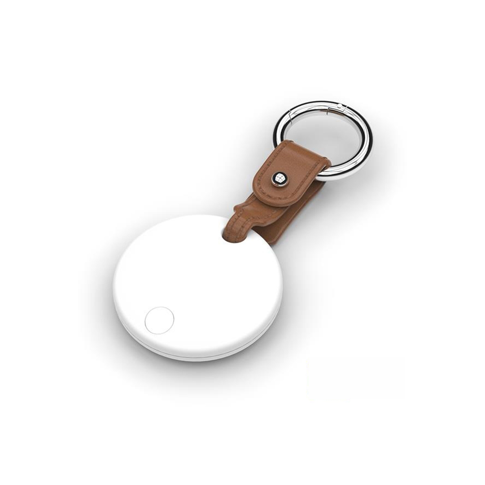 Spot Pro Bluetooth Finder And Key Chain White Brown