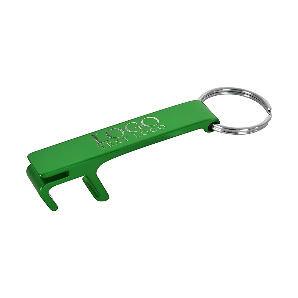 Advertising Knox Key Chain With Phone Holder Green With Logo