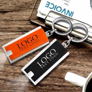 Personalized Rectangle Light Keychains