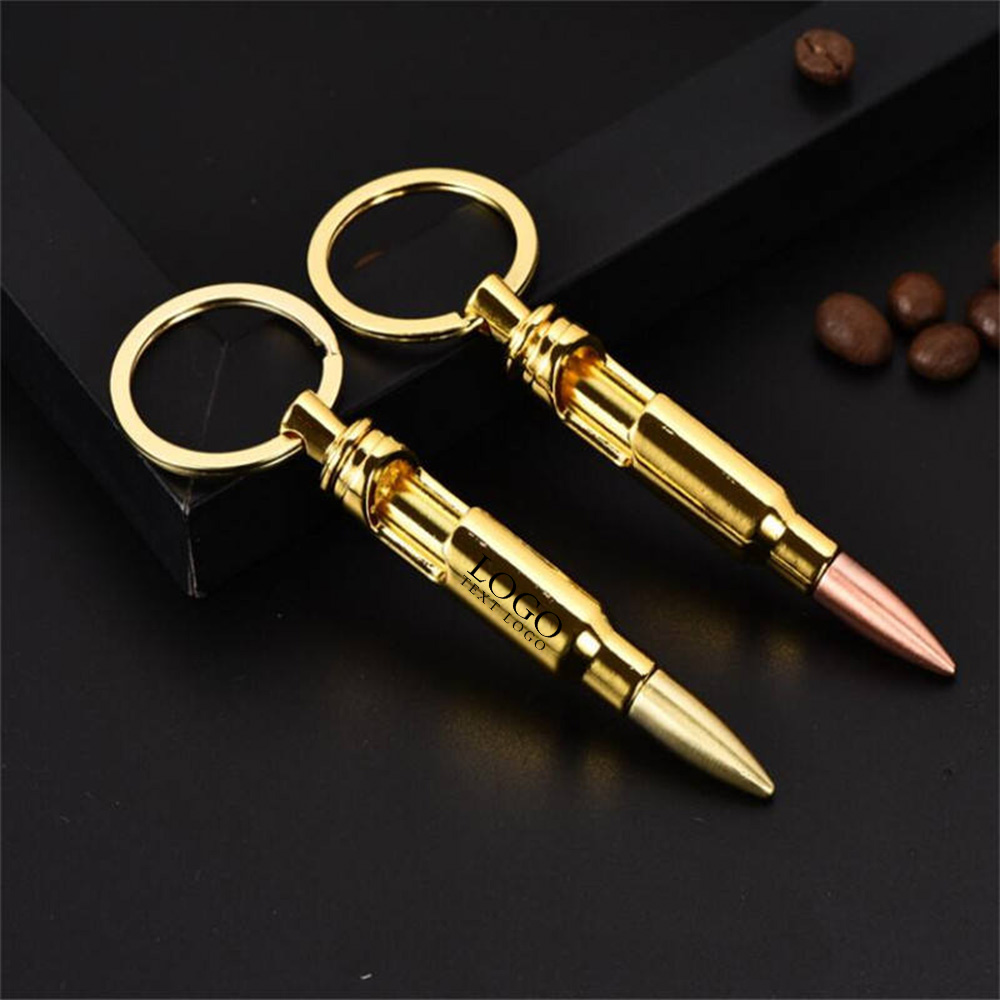 Bullet Bottle Opener Keychain
