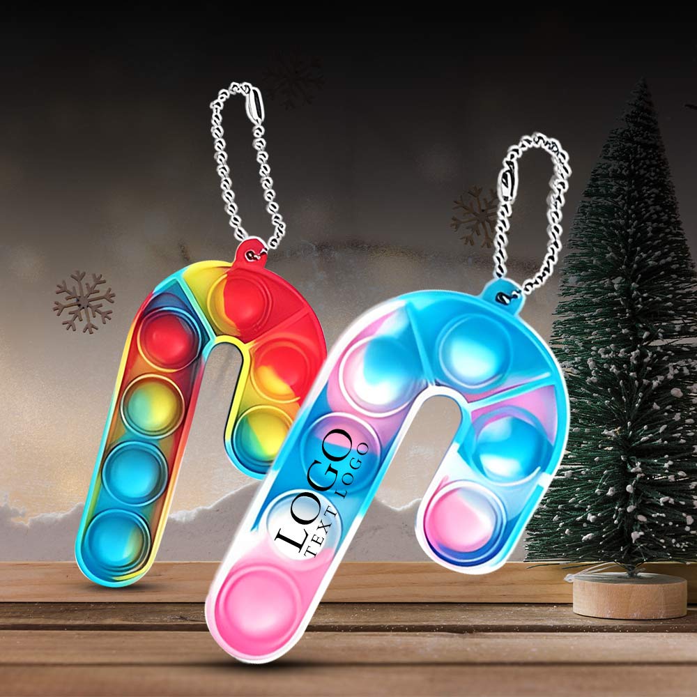 Pop Bubble Toy Keychain