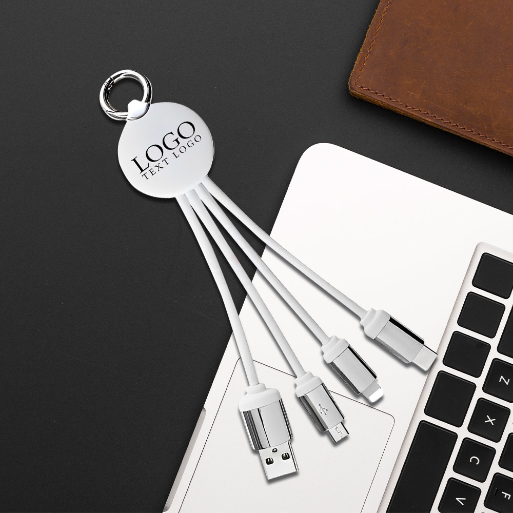 3 in1 USB Cable Keychain 
