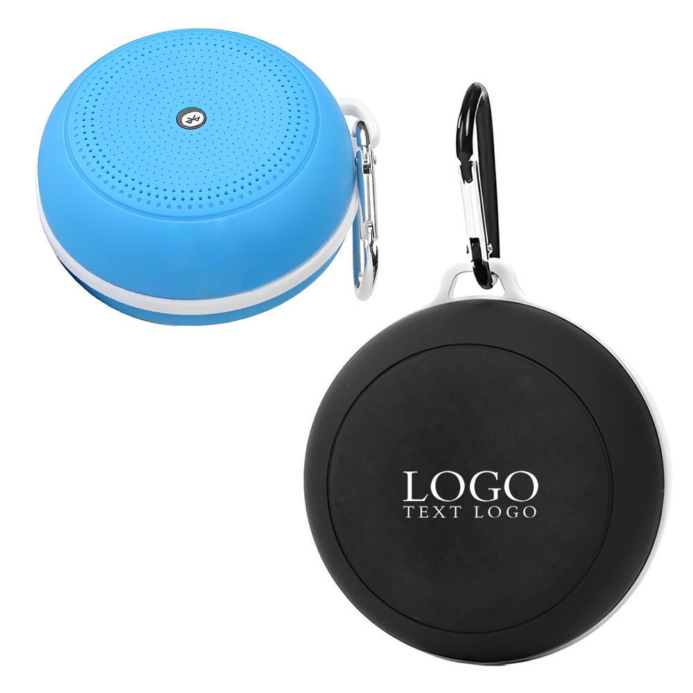 Carabiner Wireless Speaker Keychains Logo Group