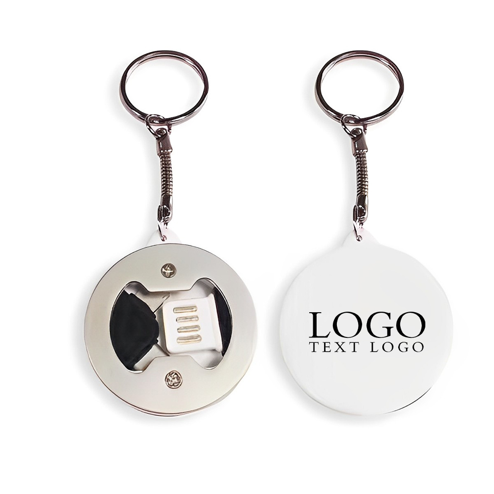 3 in Key Chain Logo