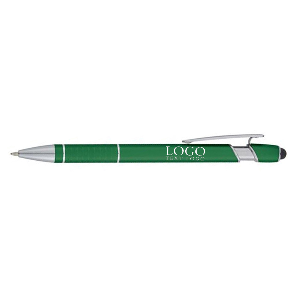 Promo Varsi Incline Stylus Pen Green With Logo