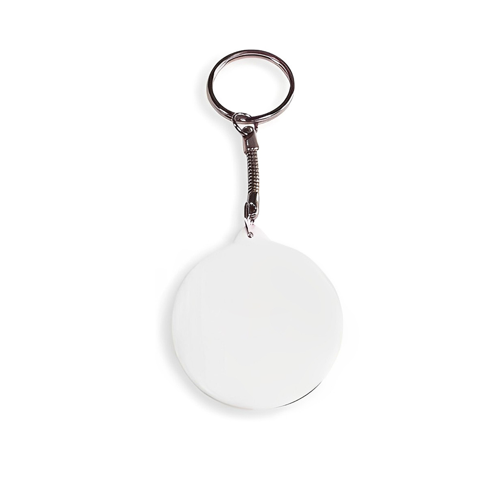 3 in Key Chain White