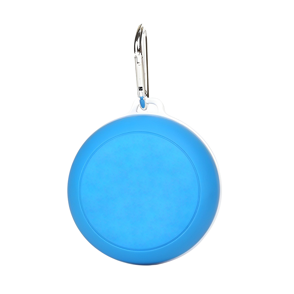 Carabiner Wireless Speaker Keychains Blue