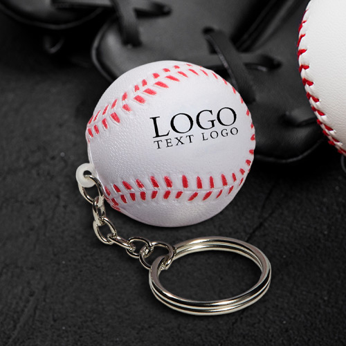 Baseball Stress Reliever Keychains 